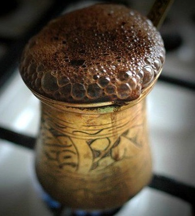طريقة تحضير القهوة التركية 