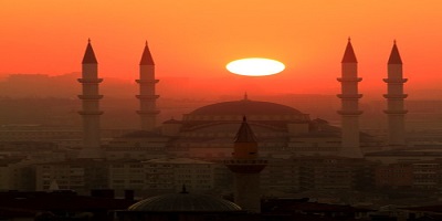 غروب الشمس في اسطنبول