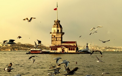 أجمل صور برج العذراء في اسطنبول تركيا
