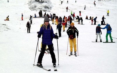 التزلج في منتجعات تركيا