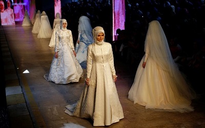 تقرير حول صناعة الازياء التركية الاسلامية و ملابس المحجبات