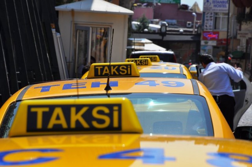 التاكسي في اسطنبول