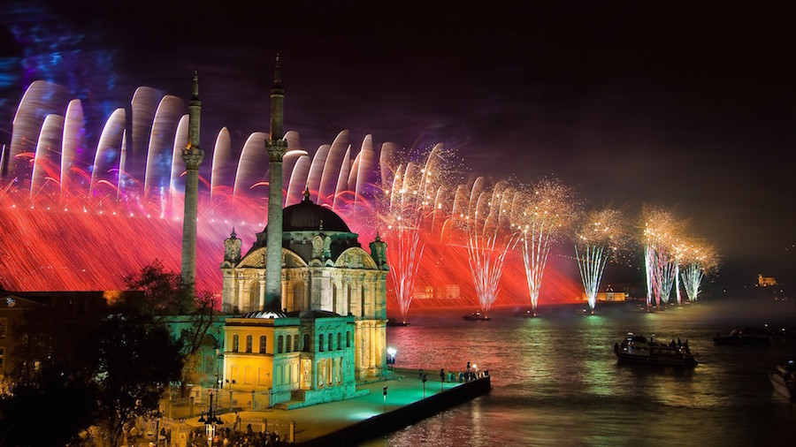 رأس السنة في اسطنبول 