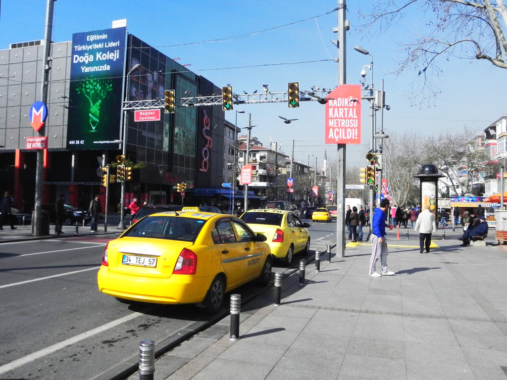 سيارات الأجرة في اسطنبول 