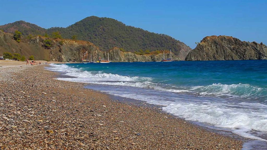 الشواطئ في تركيا